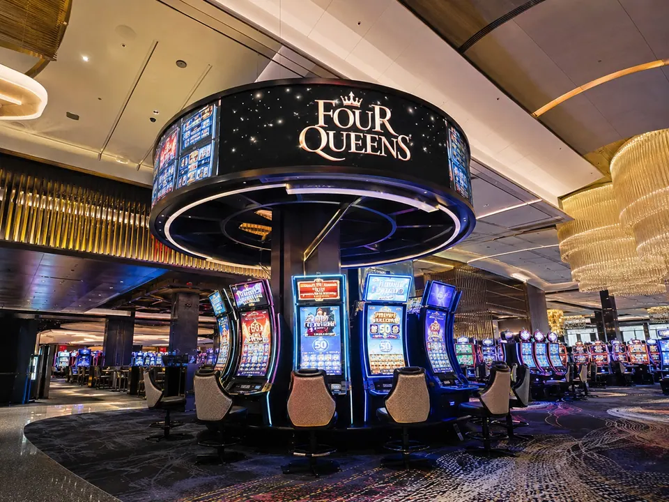 Circular crown LED in a hospitality venue